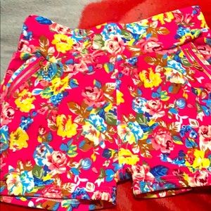 Floral shorts